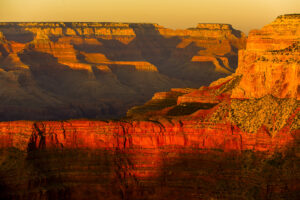 Grand Canyon in der Abendsonne